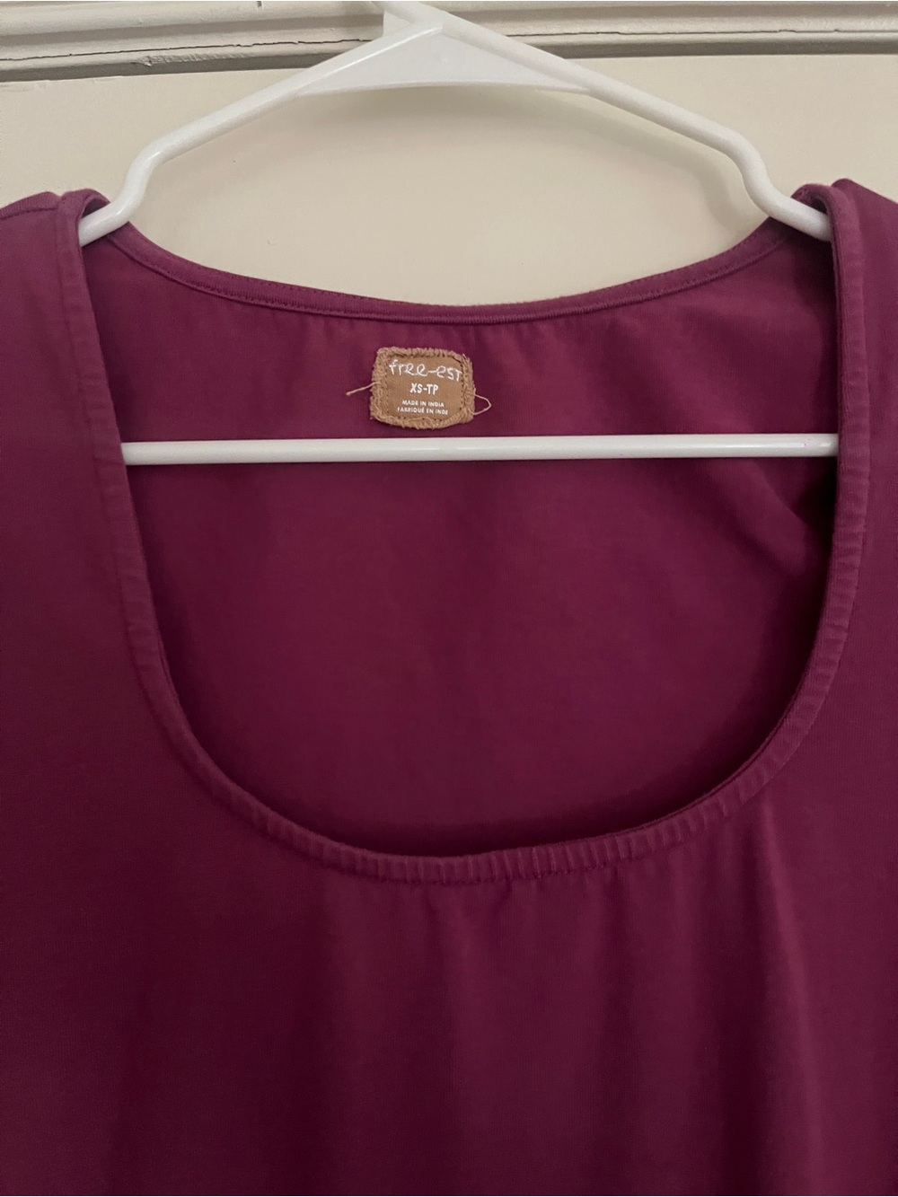 Free People Asymmetrical Long Sleeve Dress in Plum - Picture 3 of 3